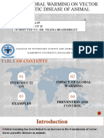 Impact of Global Warming On Vector Borne Parasitic 2