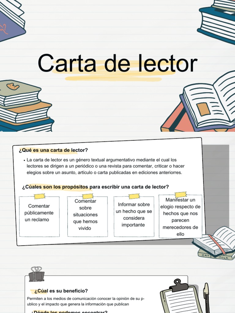Carta de Lector | PDF | Periódicos 