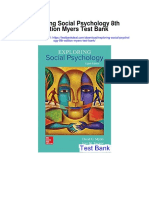 Exploring Social Psychology 8th Edition Myers Test Bank