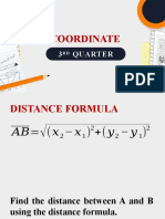 Grade 10 Distance Formula