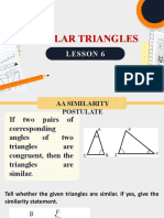 Grade 9 Similar Triangles