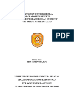 Penyusunan Instruksi Kerja Laboratorium/Bengkel Teknik Kendaraan Ringan Otomotif Upt SMKN 3 Musi Banyuasin