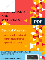 Lesson 2 - Electric Supplies & Materials