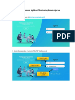 Cara Penggunaan Aplikasi Monitoring Pembelajaran V3