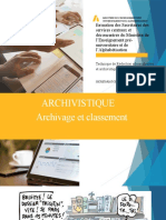 Archivage Et Classement