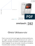 Onetouch 282 Quick Guide Romanian