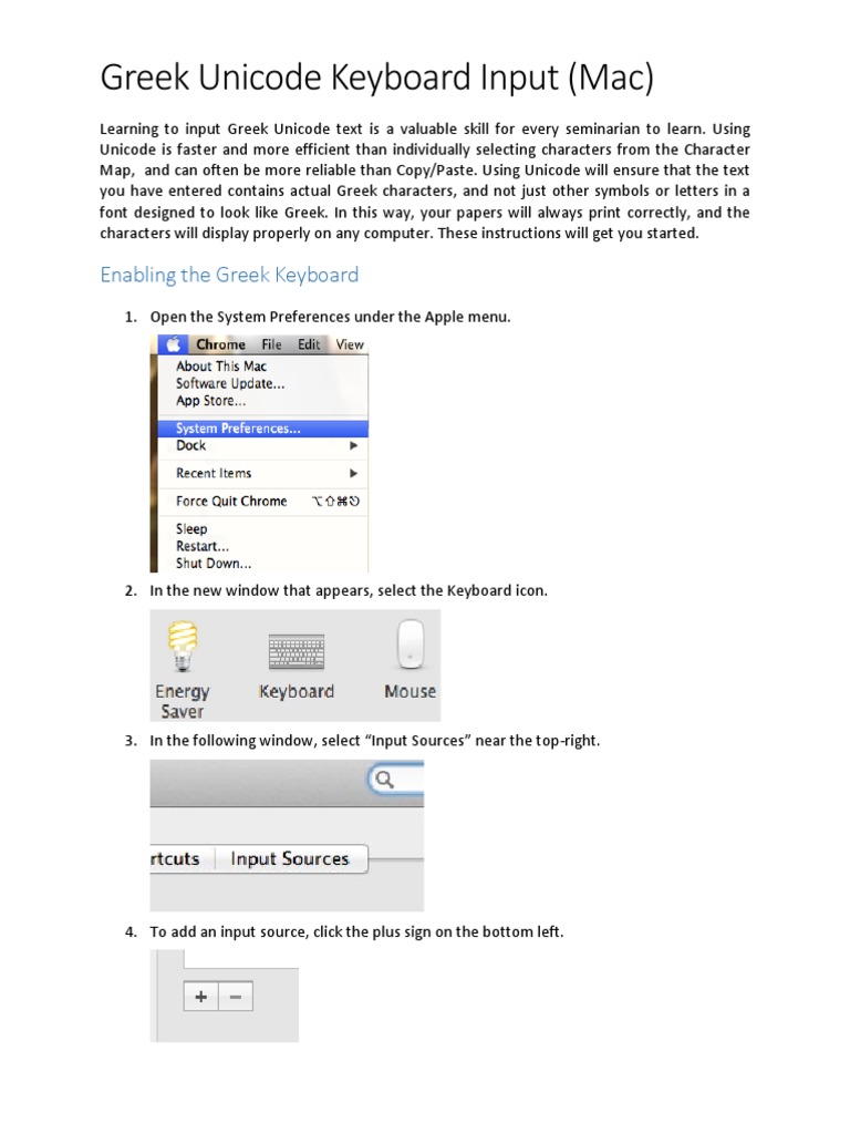Greek Unicode Keyboard Input macOS | PDF | Language Arts & Discipline ...