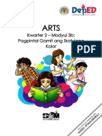 Arts1 - q2 - Mod3b - Pagpintal Gamit Ang Ikatulong Kolor