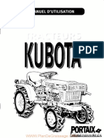 Kubota B1400 Manuel Utilisa 38194317