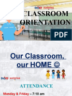 Class Orientation
