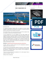 PIS Explores International Cooperation On LNG Terminal