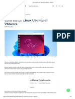 Cara Install Linux Ubuntu Di VMware - Malline - OK