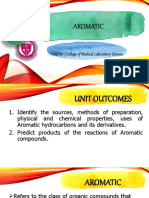 CHEM111 Aromatic Hydrocarbons