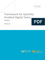 Framework For Spatially Enabled Digital Twins:: February 2021