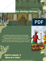 Asal Budaya Betawi - Karina