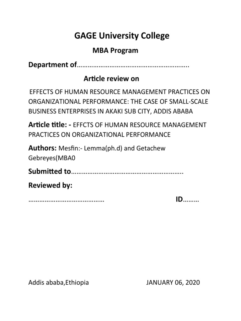 GAGE University College PDF