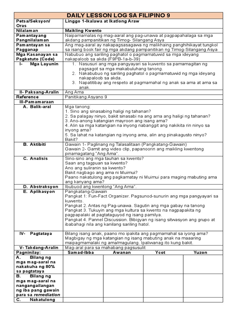 Week 1 2nd 3rd Day Pdf