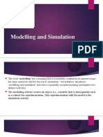 Modelling and Simulation