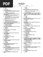 C.N.F Third Quarter Exam