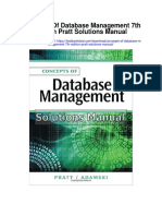 Concepts of Database Management 7th Edition Pratt Solutions Manual