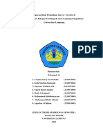 Laporan Hasil Praktikum Survey Teretris II