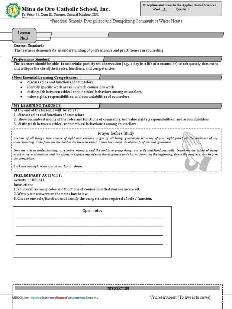 Diass 3 Module New | PDF