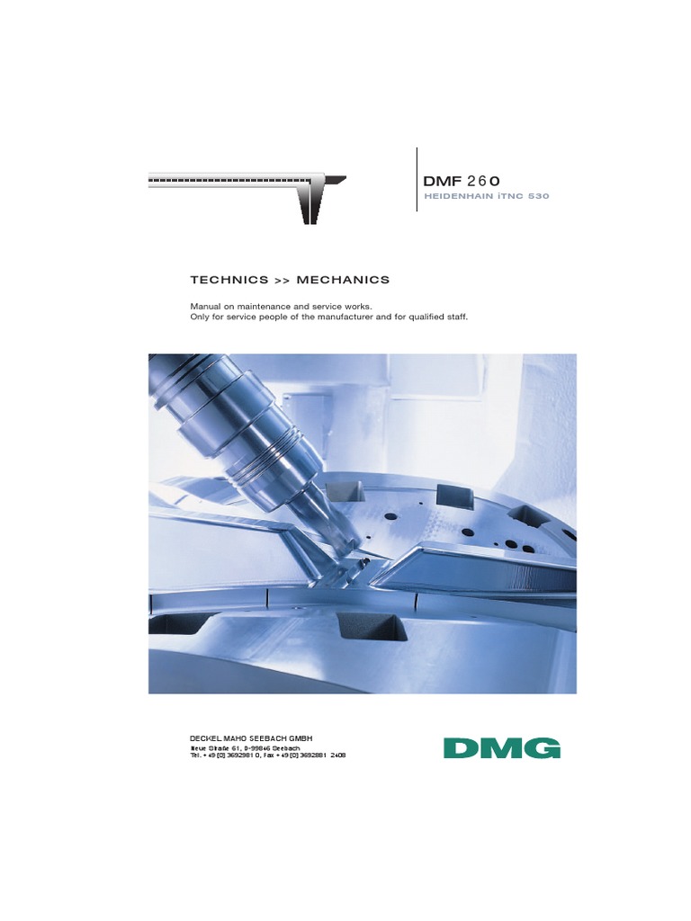 TM DMF260 iTNC 4672 EN V1 | PDF
