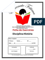 Ficha de Historia 8 Classe