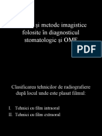 Tehnici Și Metode Imagistice Folosite În Diagnosticul Stomatologic Și OMF