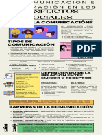 Infografía de Periódico Moderno Ordenado Colorido