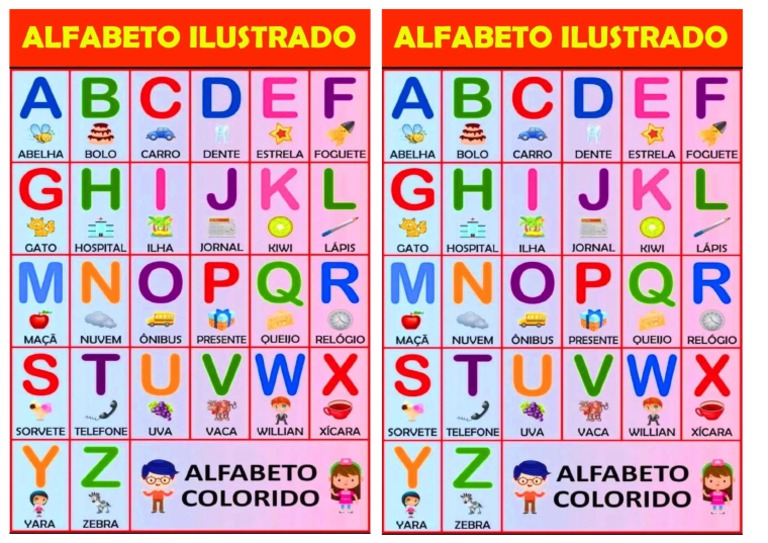 Alfabeto Ilustrado | PDF