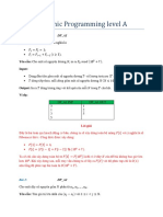 Dynamic Programming level A: Yêu cầu: Cho một số nguyên dương Input