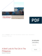 A Brief Look at The CIA in The Philippines - Positively Filipino