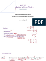 2.1+2.2 - Determinant by Cofactor Expansion - 6