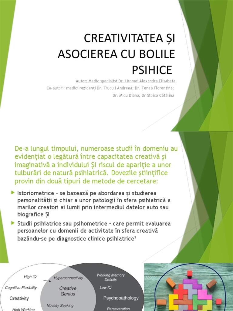 Creativitatea Și Bolile Psihice | PDF