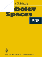 Sobolev Spaces - Vladmir M