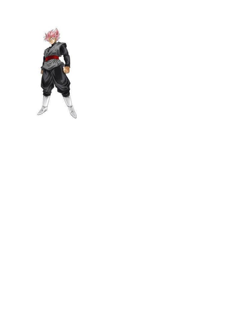 Goku Black PDF