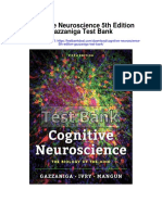 Cognitive Neuroscience 5th Edition Gazzaniga Test Bank