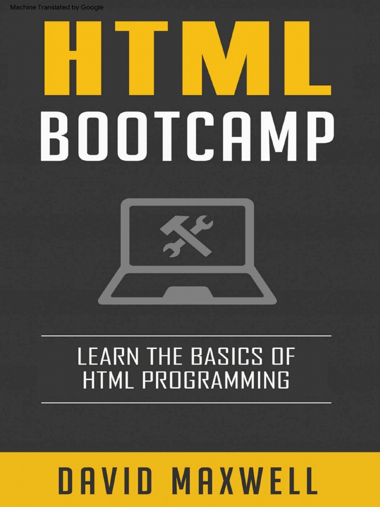 Html quick start guide learn the basics of html and css in 2 weeks