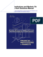 Financial Institutions and Markets 7th Edition Hunt Solutions Manual