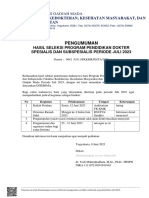 Pengumuman Hasil Seleksi PPDS Dan Subspesialis Per - 230608 - 173255