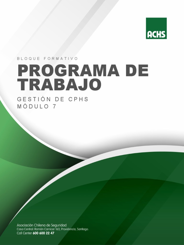 Programa CPHS | PDF | Business