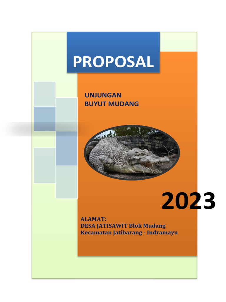 Proposal Unjungan Buyut Mudang 2023 | PDF | Ilmu Sosial