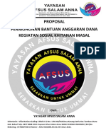 Proposal Yayasan Afsus Salam Anna Khitan