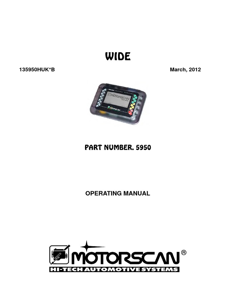 Moto 7000tw motorcycle scan tool manual 135950huk b pdf