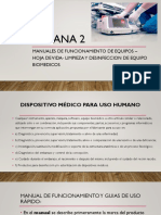 Manual Funcionamiento de Equipos