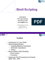 Basic of Shell Scripting