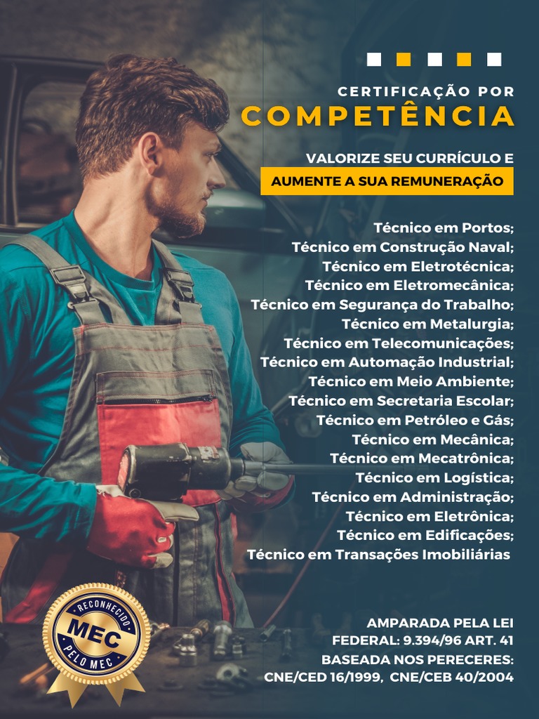 Certificação Técnica por Competência | PDF