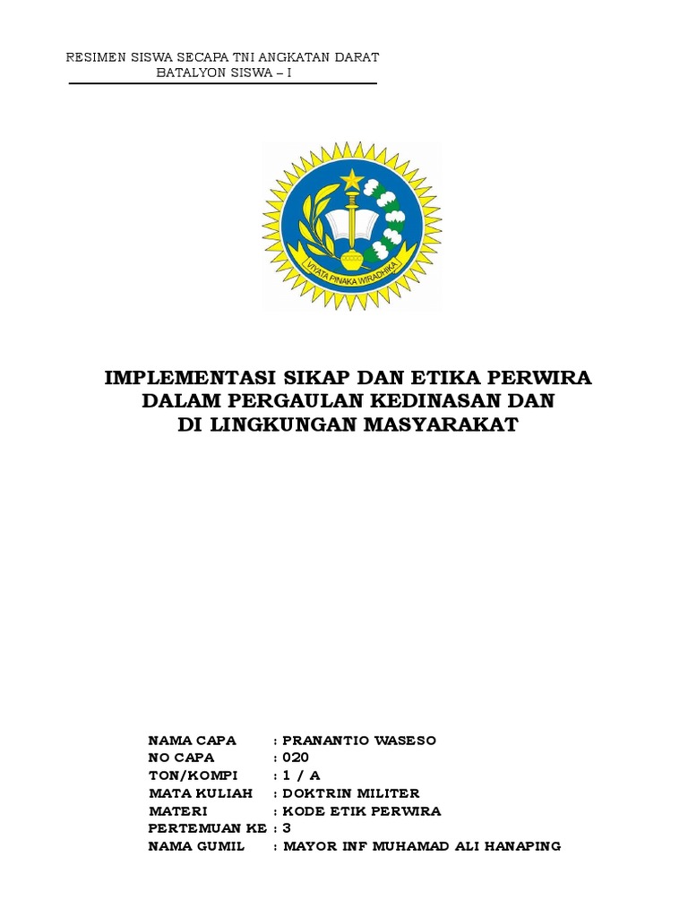 Merchant Navy Kode Etik Perwira Pelayaran Niaga