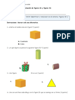 EVALUACIÓN de Figuras 2D y Figuras 3D